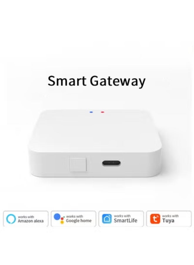 Tuya ZigBee Hub Tuya Zigbee 3.0 Wireless Gateway Bridge for App and Voice Control, Tuya Smart Home Hub, Works with Alexa Google,works with Home Assistant - Image 1