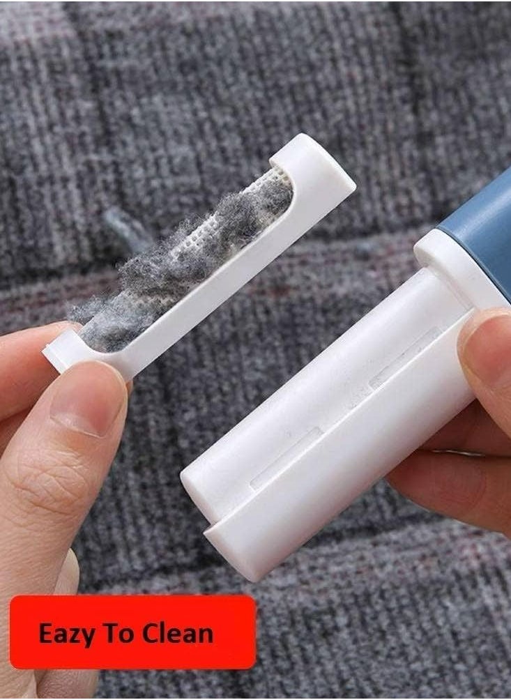 Generic R&J Double Sided Uproot Lint Cleaner Pro | Travel Pocket Size Manual Reusable Portable Lint Removers Tool | No More Lint on Fabrics & Wool | Pet Cat & Dog Hair Remover 1pc (Assorted Colors)  - Image 4