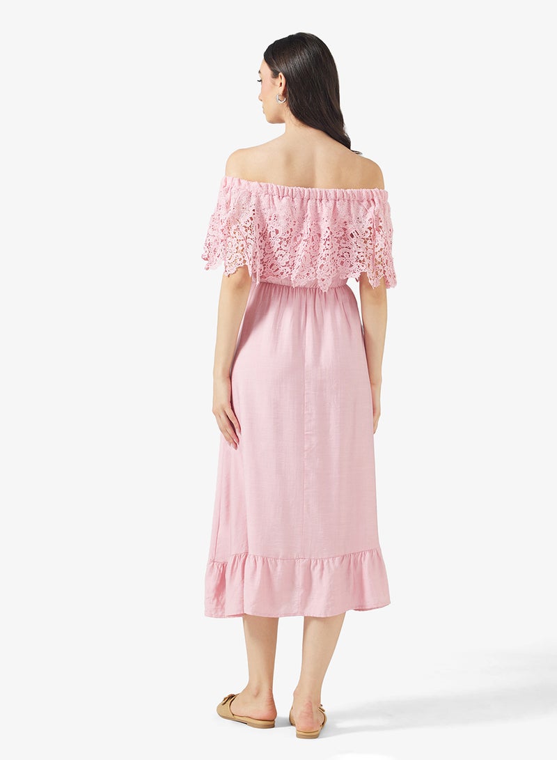 ELLA Off Shoulder Dress - Image 2