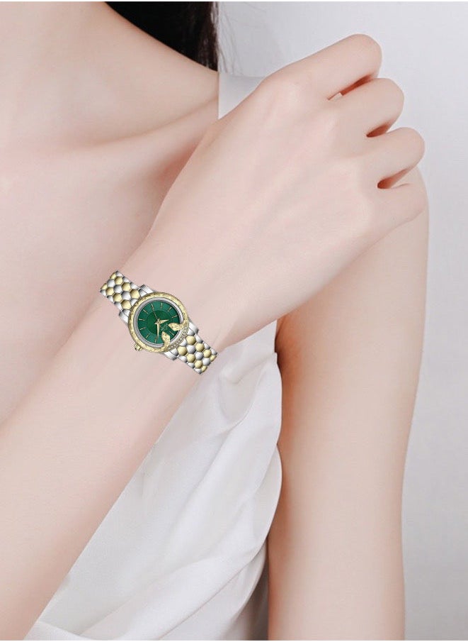 MARTINI - Round Snake Green Dial Analog Watch - Image 1