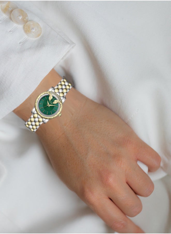 MARTINI - Round Snake Green Dial Analog Watch - Image 1