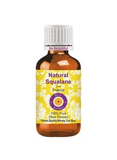 Deve Herbes Pure Natural Squalane Oil (Derived From Olives) With Internal Plastic Euro Dropper 100% Natural Therapeutic Grade Cold Pressed For Skin & Hair 10Ml (0.33 Oz) With Plastic Euro Dropper (Dhnsql10)  - Image 1