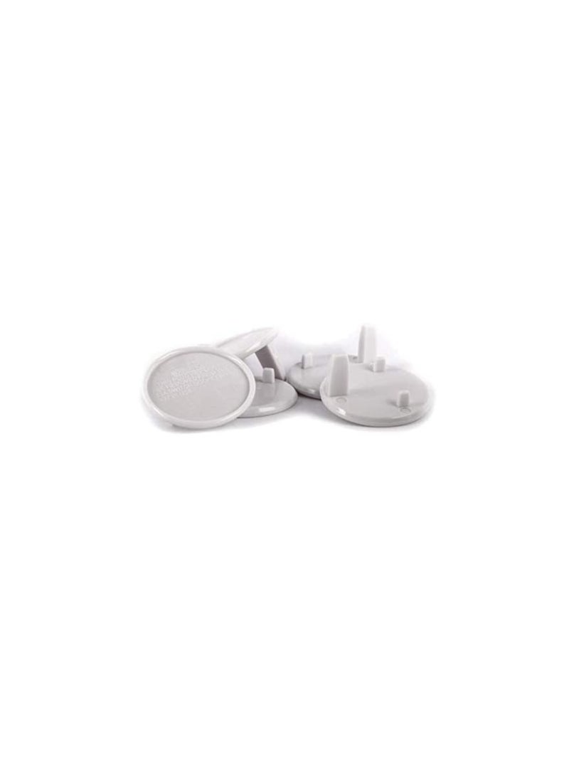Terminator Terminator Child Safety Electrical Outlet Plugs - 5 Nos, White - Image 1