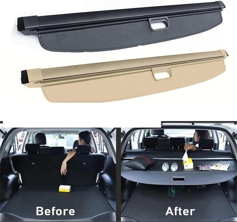 DEMULAX Retractable Trunk Parcel Shelf Cover - Image 5
