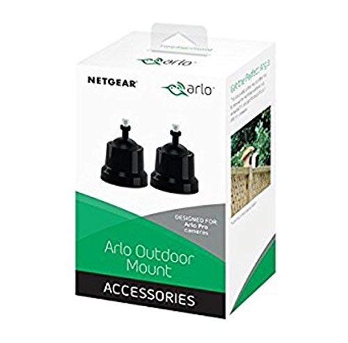 ARLO حامل خارجي من أرلو - ملحق معتمد من أرلو - عبوة من 2، قاعدة دوارة، يعمل مع كاميرات أرلو الأساسية، برو 4، برو 3، برو 2، برو، ألترا 2، ألترا، أسود - VMA4000B - Image 4