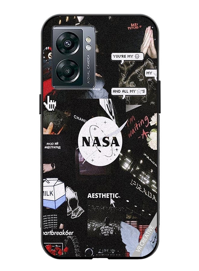 VR CREATIVE Protective Case Cover For Oppo A57 5G Nasa Design Multicolour - Image 1