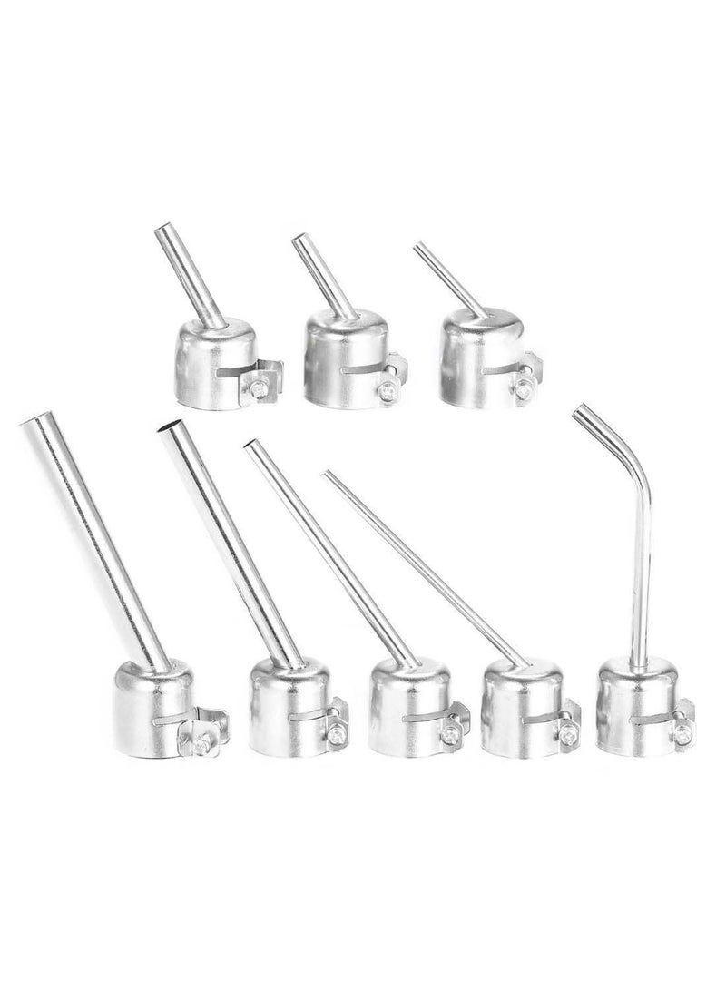 NIBEMINENT 8-Piece Universal Air Generator Machine Solder Set Silver - Image 1