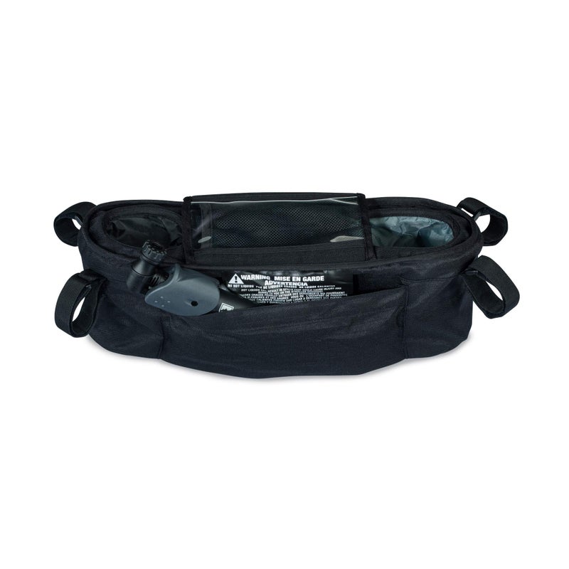 BOB Gear Deluxe Handlebar Console with Tire Pump for Single Jogging Strollers, Black - Image 2