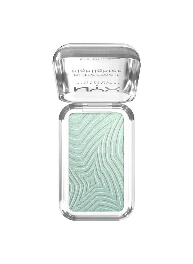 NYX PROFESSIONAL MAKEUP Buttermelt Highlighter Powder Highlighter 12 HR Wear Fade And Transfer Resistant Butta Mint - Image 3