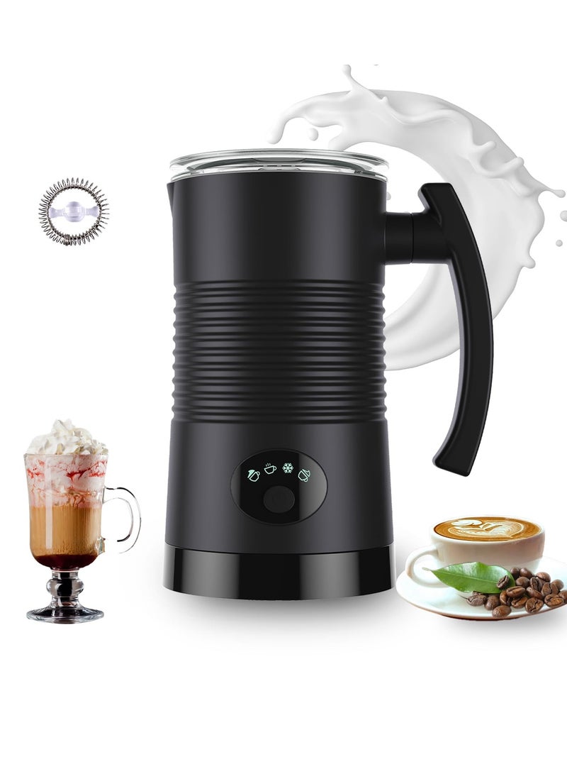KASTWAVE Electric Milk Frother, 4-in-1 Automatic Coffee Frother, 350ml Hot & Cold Milk Foamer, Maker Hot Chocolate Milk, 400W Auto Shut-Off for Coffee Latte Cappuccino Heating Milk -Silent Operation  - Image 1