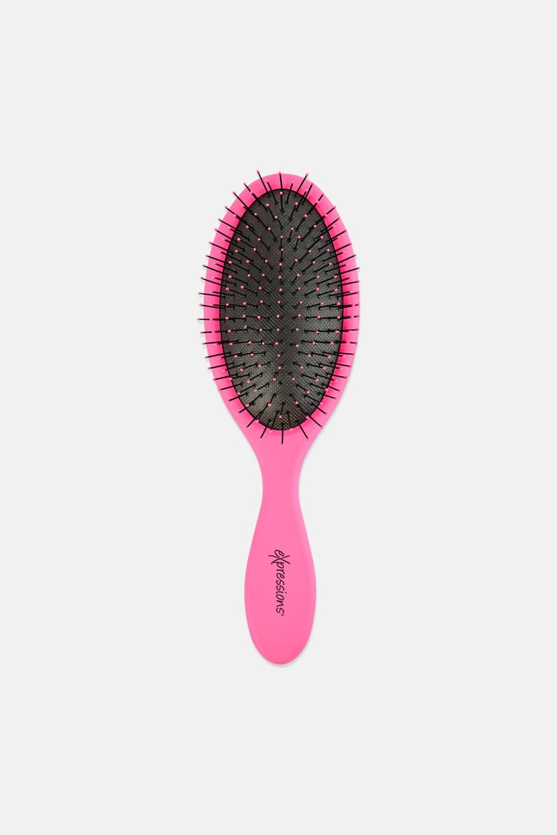 Expressions Soft Touch Detangles Hair Brush, Fuschia - Image 1