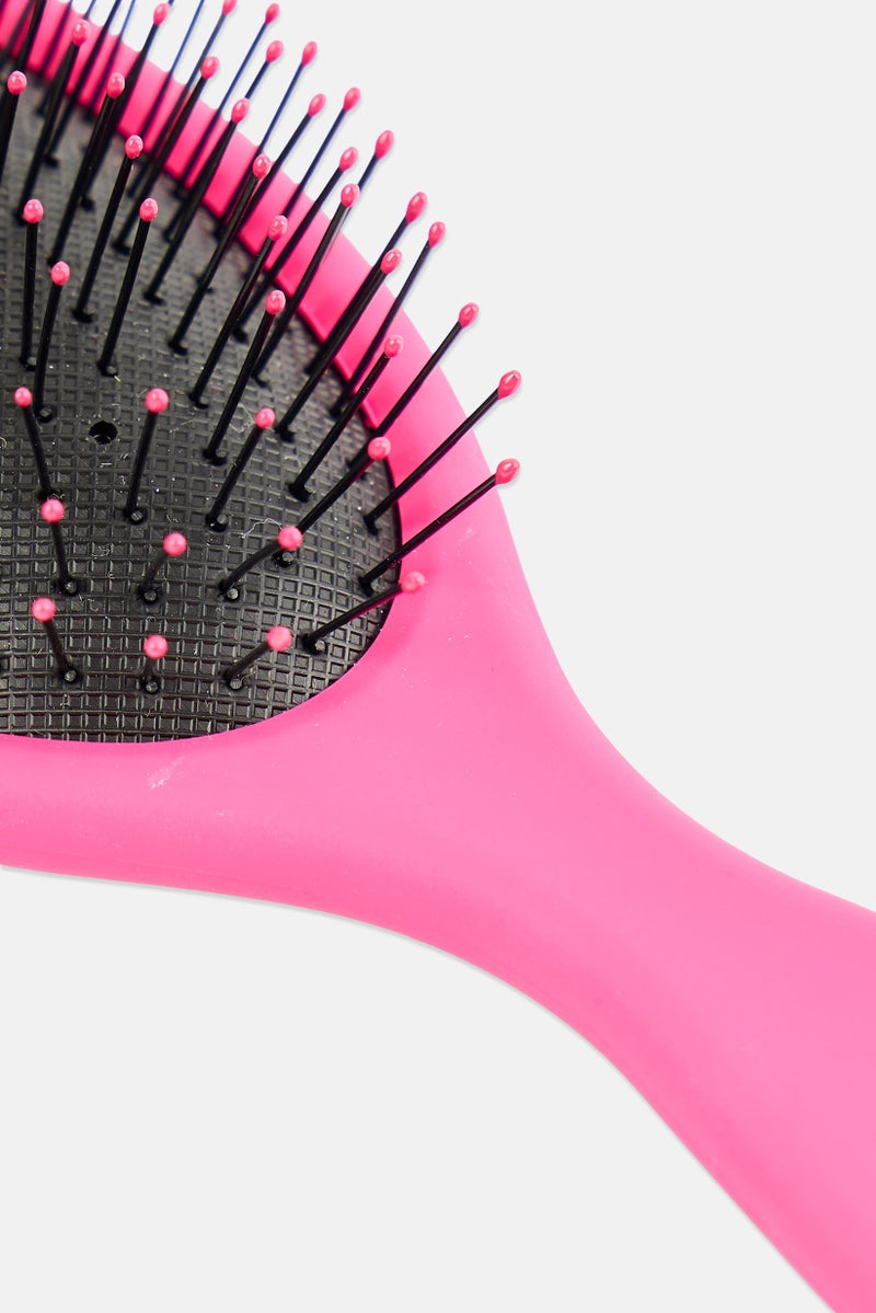Expressions Soft Touch Detangles Hair Brush, Fuschia - Image 3