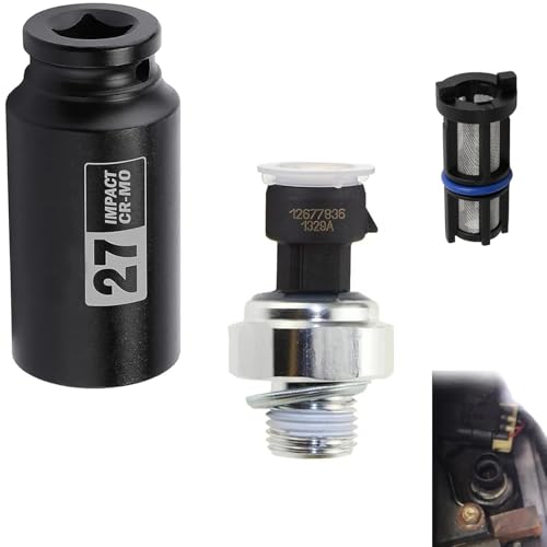 ADdormorn 12677836 Oil Pressure Sensor for Chevy Silverado 1500 2500 3500,Express,Corvette,Suburban Avalanche Impala Tahoe, for GMC Sierra,Savana,Yukon,Envoy 2002-2008 - Image 1