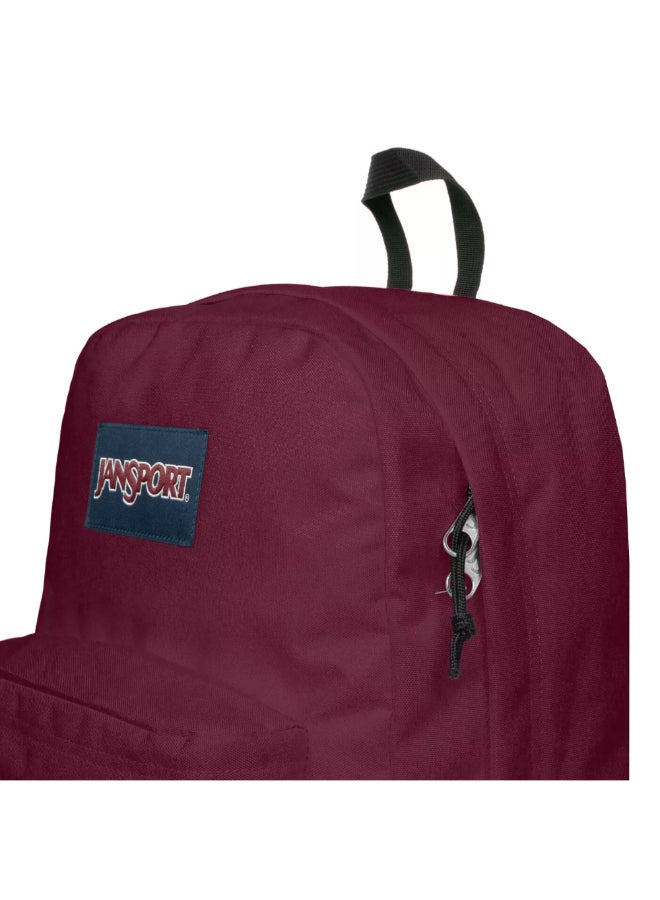 JANSPORT SuperBreak One Zipper Closure Adjustable Shoulder Strap Backpack Russet Red 42 x 32 x 13 cm EK0A5BAGN621 - Image 3