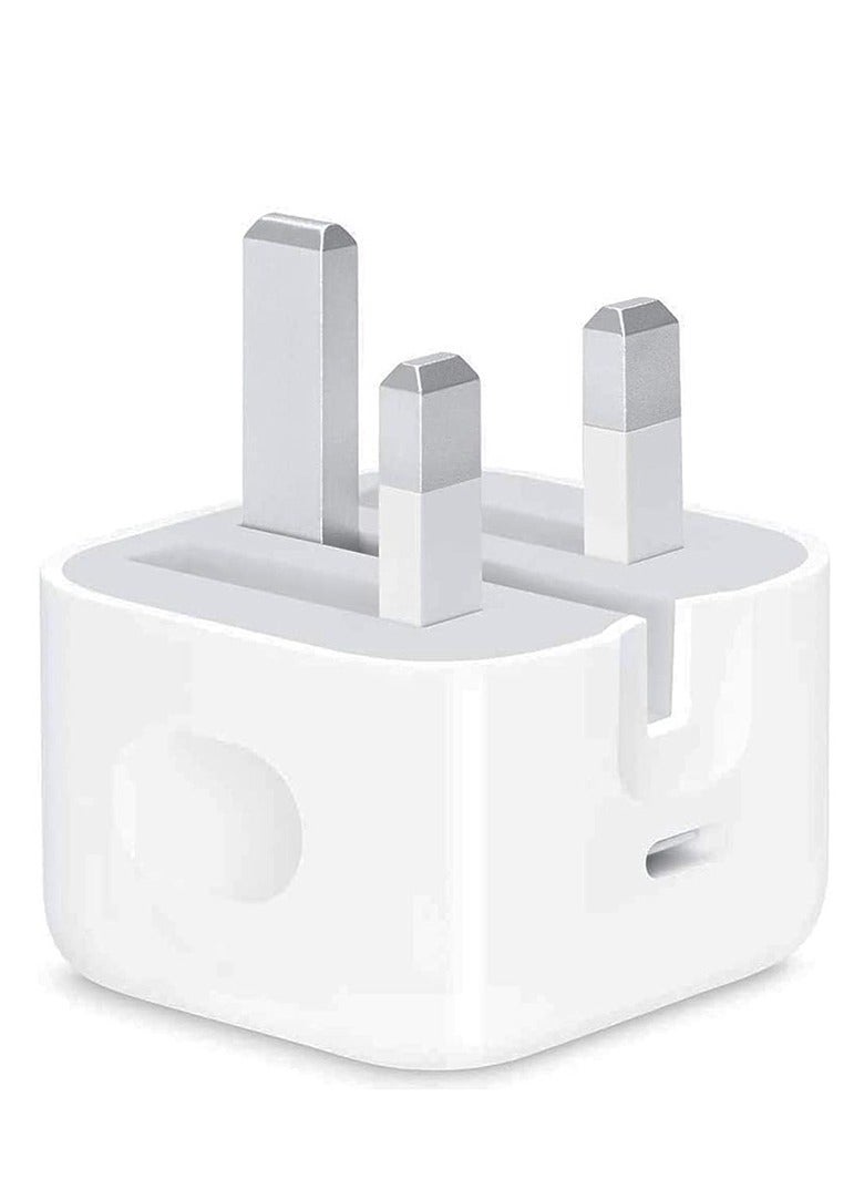 Charger Type C PD 20W Fast Type-C Power Plug Universal Travel Adapter USB-C Plug for with iPhone/iPad/Tablet, All Cell Phones Samsung, Huawei et 