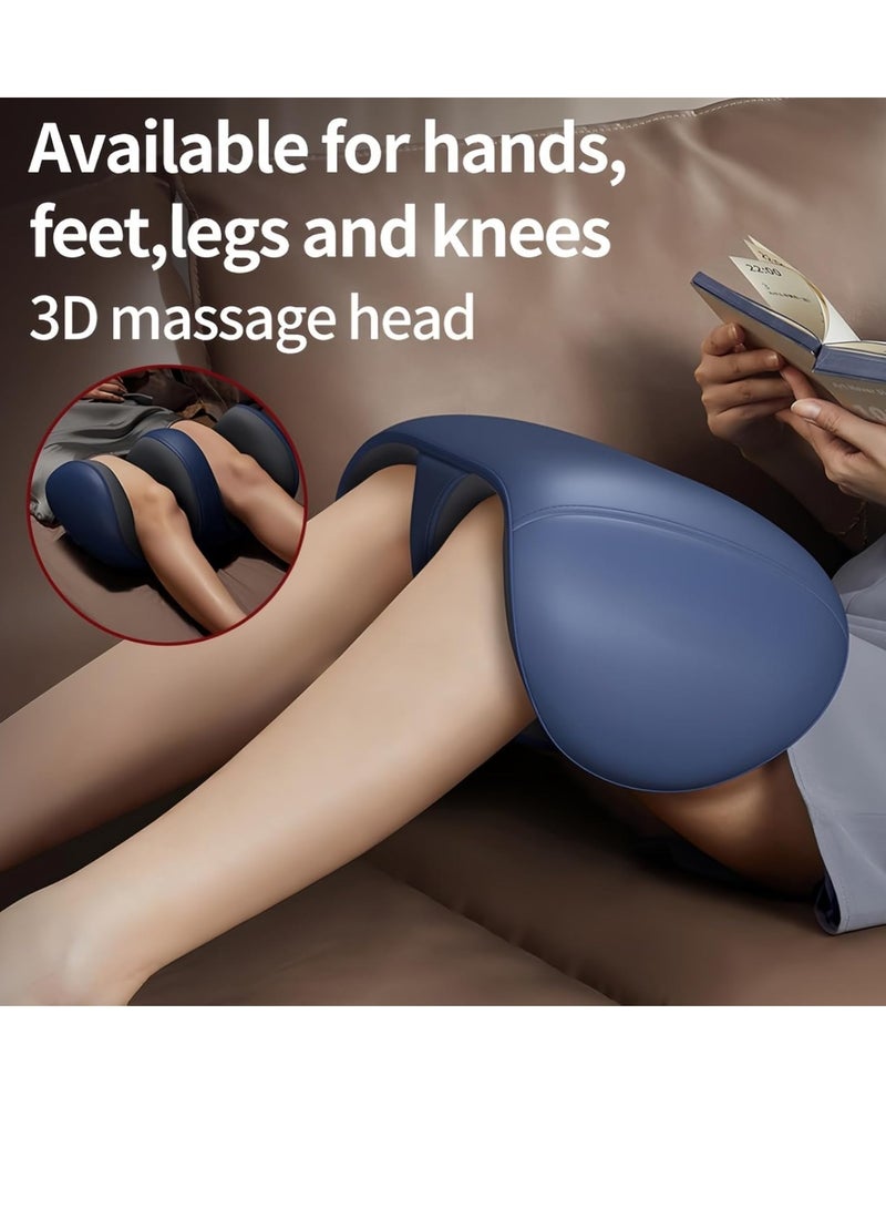 GUDOO Foot Calf Massager Machine Electric Multi Use Foot Massager Machine with Heat Shiatsu Deep Kneading Rolling for Pain Relief  Improves Blood Circulation Ideal for Men Women  - Image 4