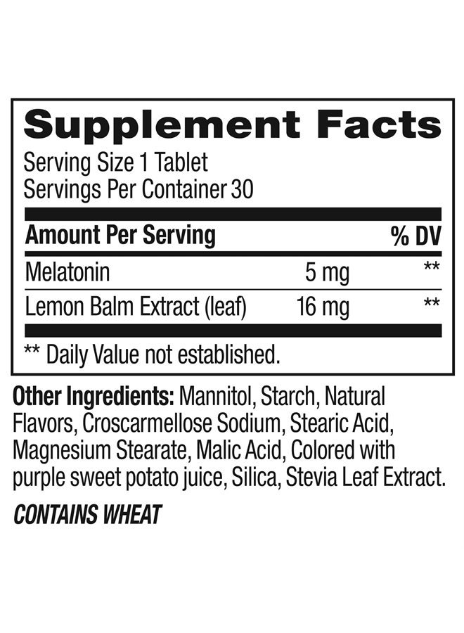 OLLY Extra Strength, Sleep, Strawberry, 30 Tablets - Image 3