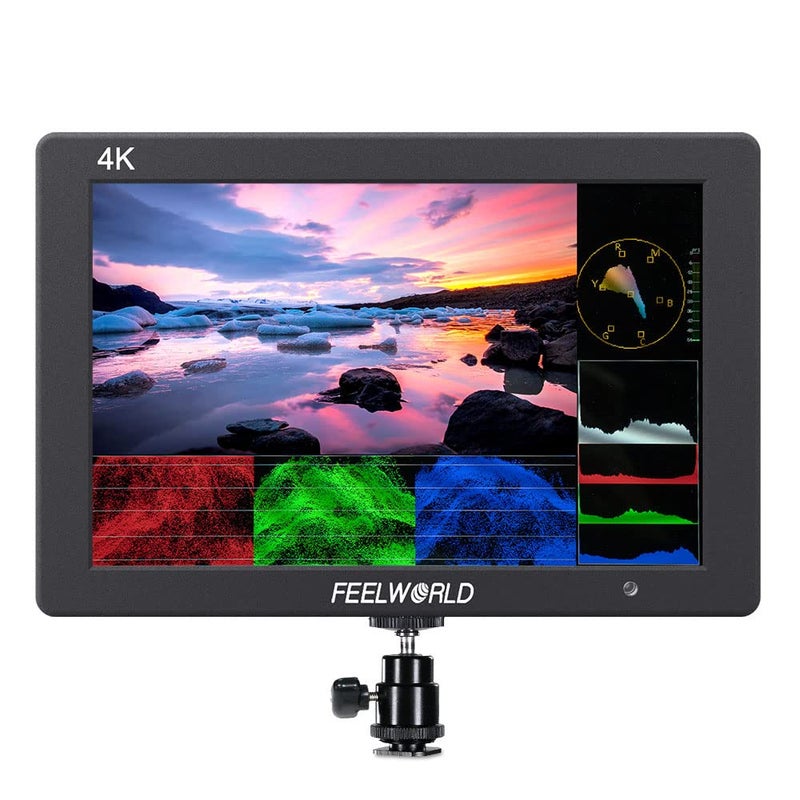 FEELWORLD T7 7 Inch IPS 4K HDMI Camera Field Monitor Video Assist Full HD 1920x1200 Solid Aluminum Housing DSLR Monitor with Peaking Focus False Colors - Image 2