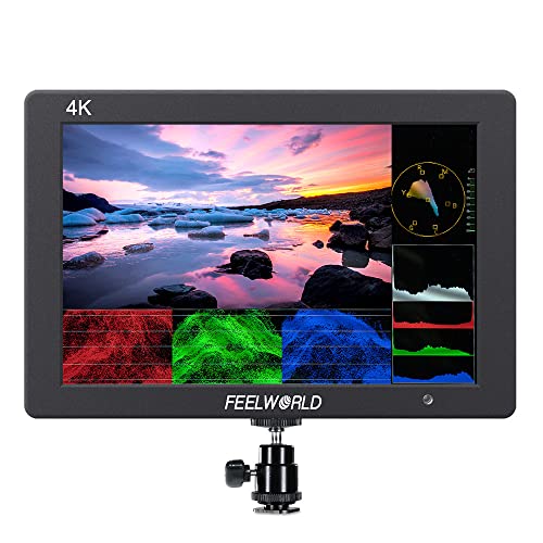 FEELWORLD T7 7 Inch IPS 4K HDMI Camera Field Monitor Video Assist Full HD 1920x1200 Solid Aluminum Housing DSLR Monitor with Peaking Focus False Colors - Image 1