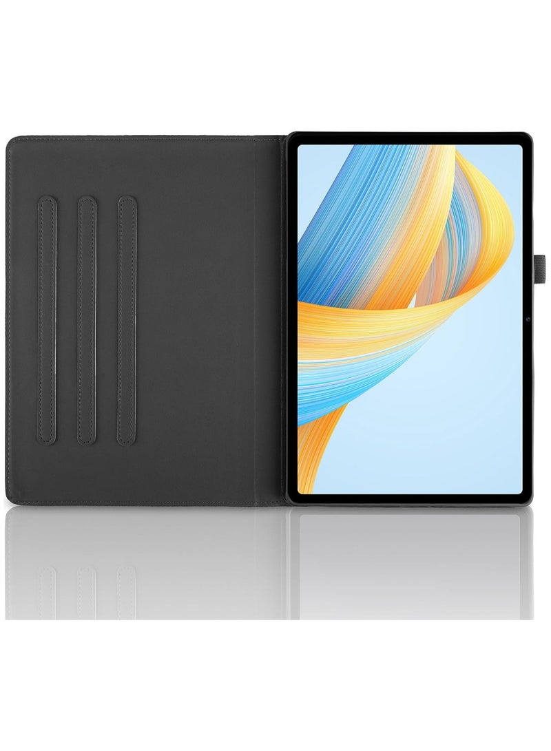 VKL Case Compatible with Honor Pad X9a 11.5 inch 2025, 360 Degree Rotating Stand PU Leather Flip Folio Tablet Case Tree of Life Embossed Shell Shockproof Cover (Black) - Image 5