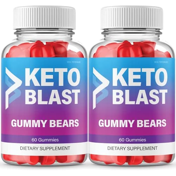 IDEAL PERFORMANCE Blast Keto ACV Gummies, Keto Blast ACV Gummies, Blast Keto + ACV Gummys Supplement - Maximum Strength, All Natural Support Formula Keto+ACV, Official BlastKeto Premium Gummy Reviews (2 Pack) - Image 1