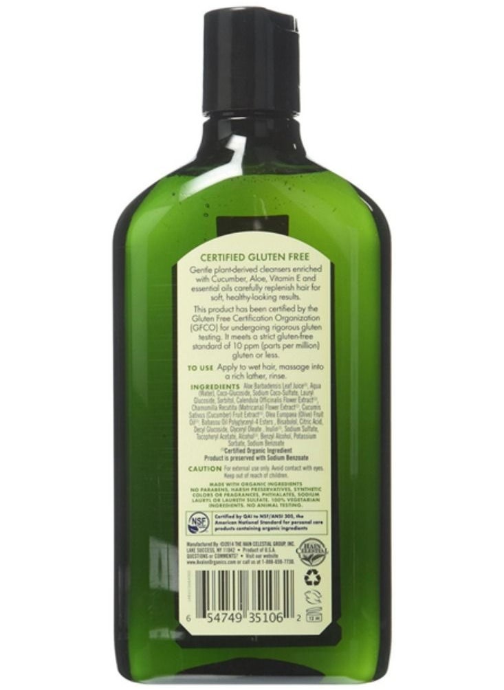 Avalon Organics - Avalon Replenishing Shampoo Cucumber   11 fl oz - Image 1