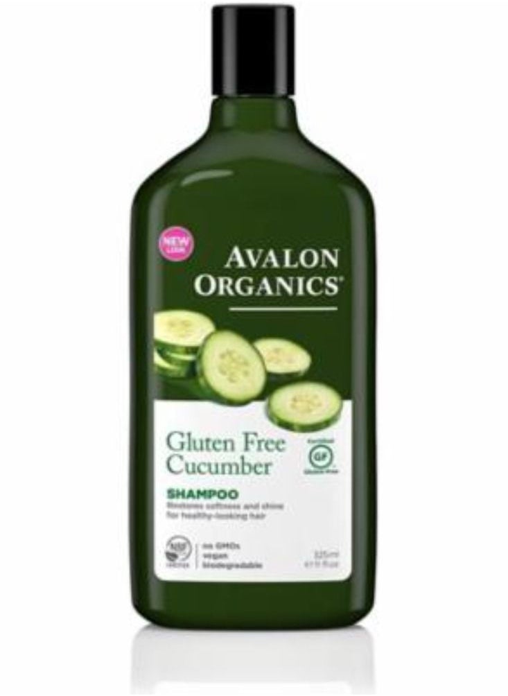 Avalon Organics - Avalon Replenishing Shampoo Cucumber   11 fl oz - Image 1