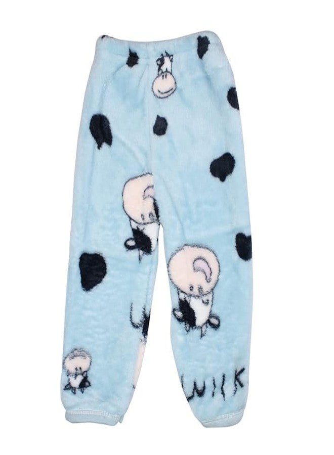 غلان طقم أطفال شتوي دافئ وناعم مطبوع عليه رسوم متحركة من قطعتين بأكمام كاملة من GLAN للأطفال حديثي الولادة حتى عمر 3 أشهر (ألوان عشوائية) - Image 4