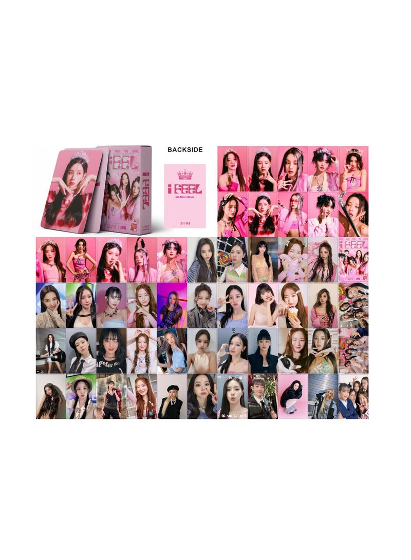55-Piece Kpop Gidle I Feel New Al Lomo Card For Fans Collection Gifts - Image 4