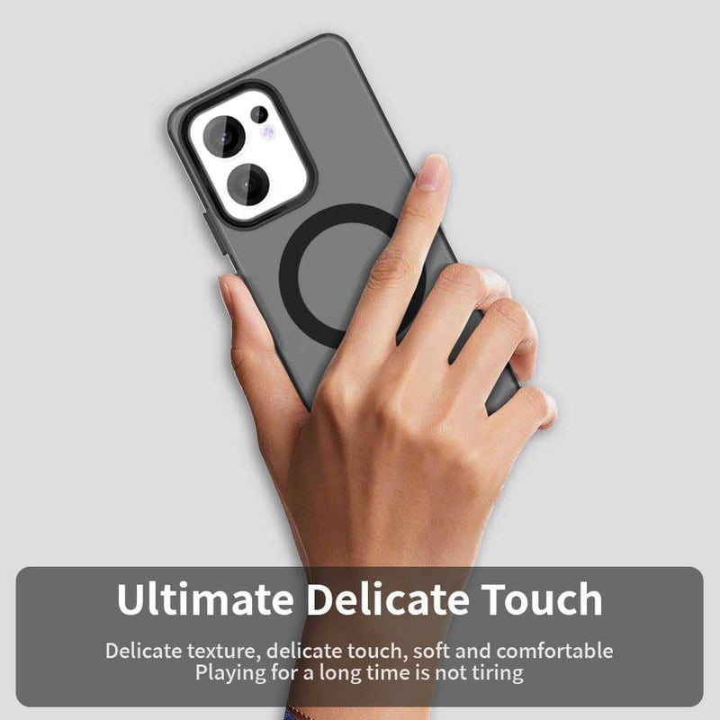 Mingwei Case For Oppo Reno 13F 5G Clear Soft Tpu Shock Absorption Slim Lightweight Shockproof Cover Hybrid Protective Case Black, Reno13 F - Image 4