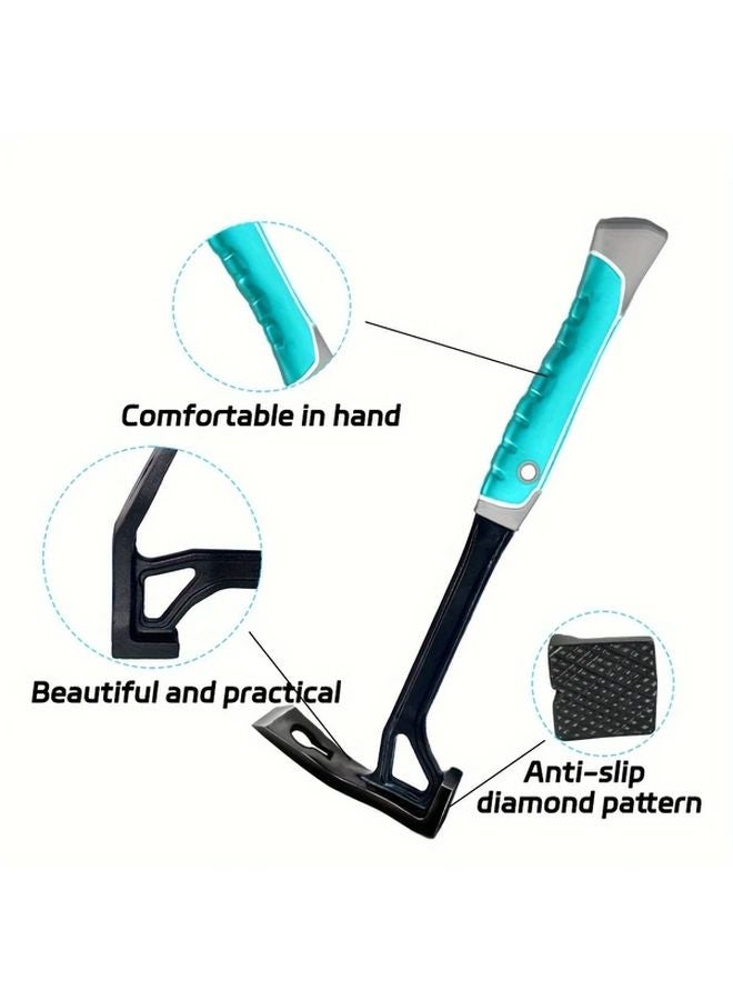 Claw Hammer Garden Hoe 2 In 1 Multi Purpose Heavy Duty Magnetic Hand Tool - Image 5
