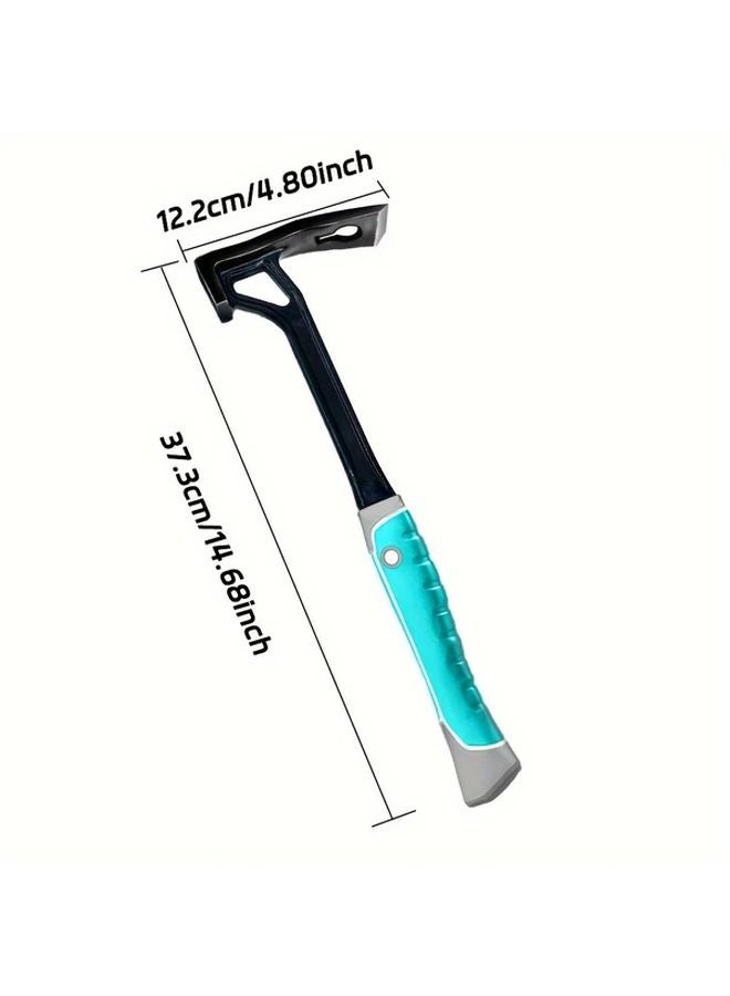Claw Hammer Garden Hoe 2 In 1 Multi Purpose Heavy Duty Magnetic Hand Tool - Image 3