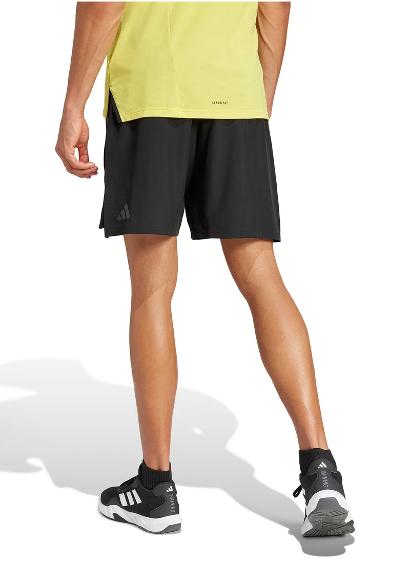 Adidas D4T Workout 3-Stripes Shorts