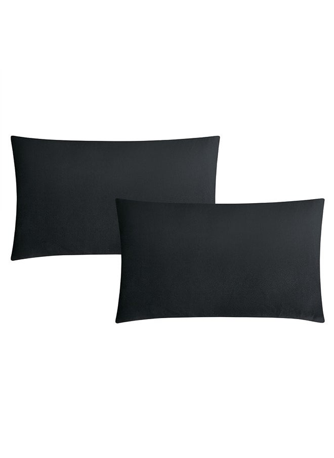 Noomi - Sela Double Comforter Set 8 Pcs Engraved Velvet - Image 1