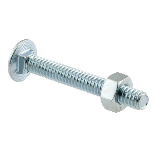 Prime-Line GD 52103 1/4-20 Carriage Bolts and Nuts with Smooth, Flat Heads (12 Pack) - Image 3