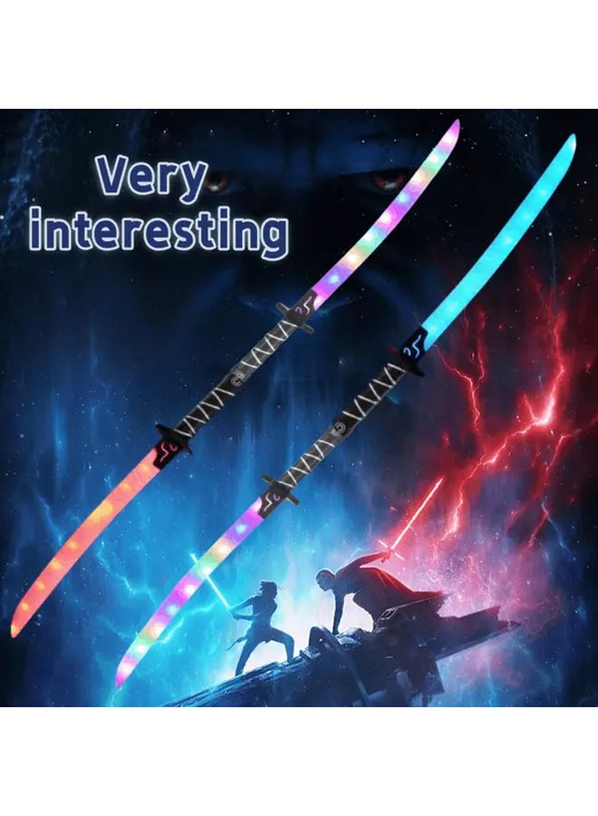 Color Suit Dual Swords Samurai Toy Stable Combined Multi Scene Role Play Action Figure Gift - Image 2