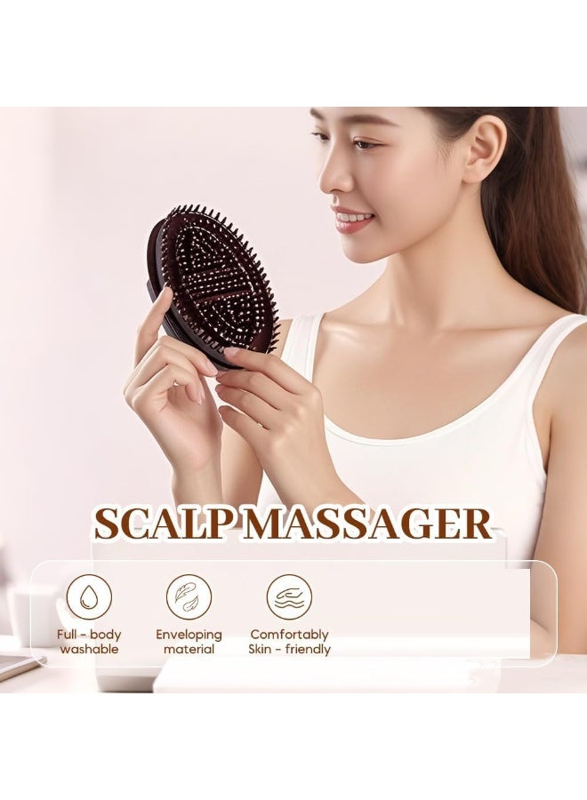 OSHIMA Meridian Massage Brush, Meridian Brush Massage Brush, Beauty Salon Professional Custom Meridian Brush, for Full Body SPA Massager Relaxation, Acupressure Meridian, Scalp Massage - Image 4