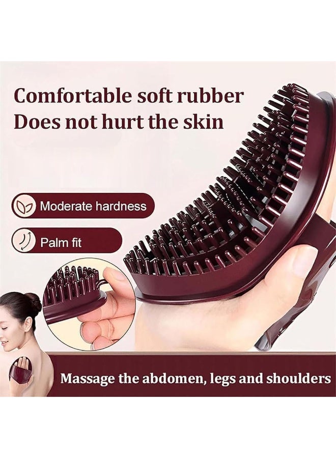 OSHIMA Meridian Massage Brush, Meridian Brush Massage Brush, Beauty Salon Professional Custom Meridian Brush, for Full Body SPA Massager Relaxation, Acupressure Meridian, Scalp Massage - Image 2