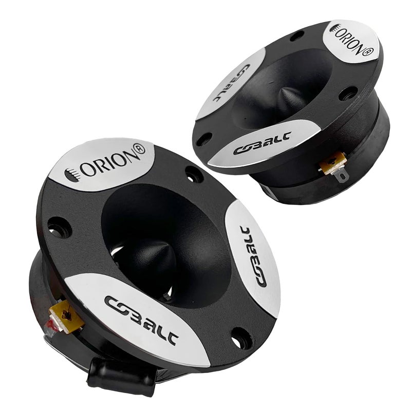 ORION Cobalt Series CTW101 3.75â€ Super Bullet Tweeter | Aluminum Diaphragm, 1â€ Voice Coil, 50W RMS, 200W Max, Built-in Crossover - Pro Car Audio Sound System Tweeter (Pair) - Image 1