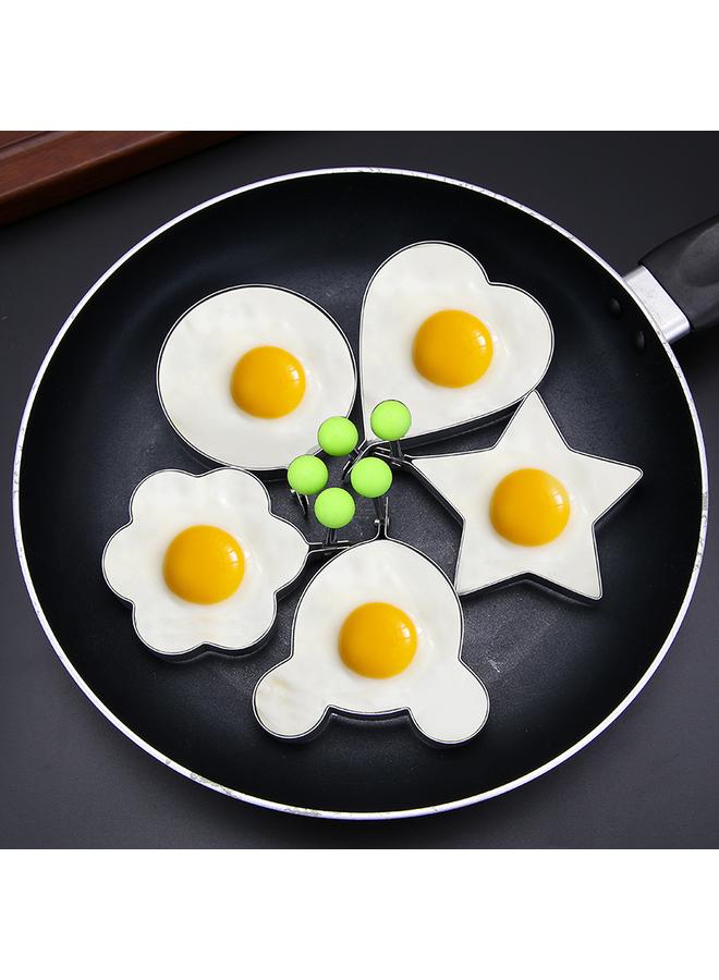 Bluejw Stainless Steel Egg Omelet Creative Kitchen Gadget Heart-shaped DIY Fried Egg Non-stick Dessert Cake Mold Wholesale - Image 5