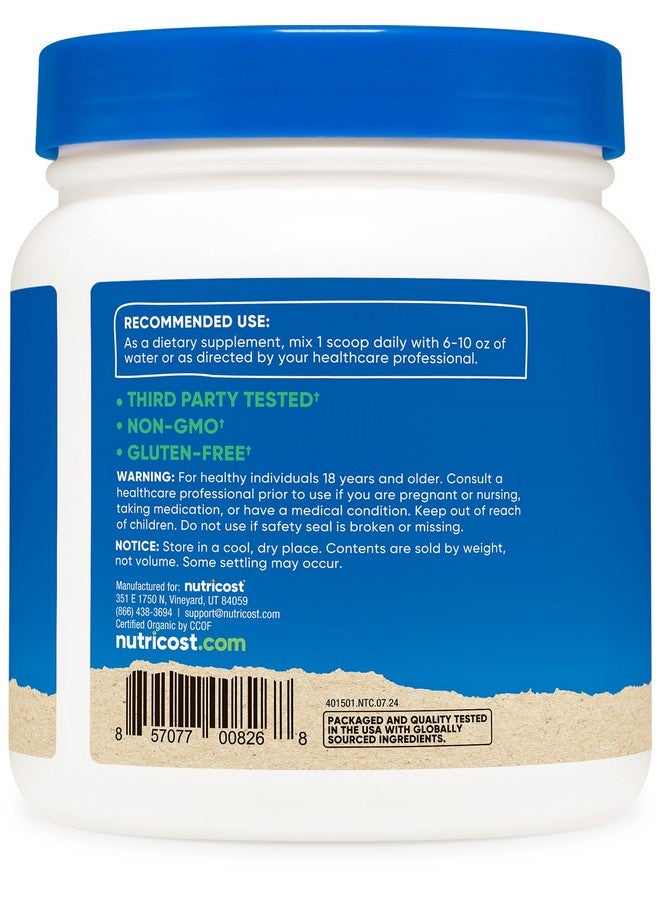 Nutricost Organic Chlorella Powder 16oz (1LB) - 3g Per Serving - Image 4