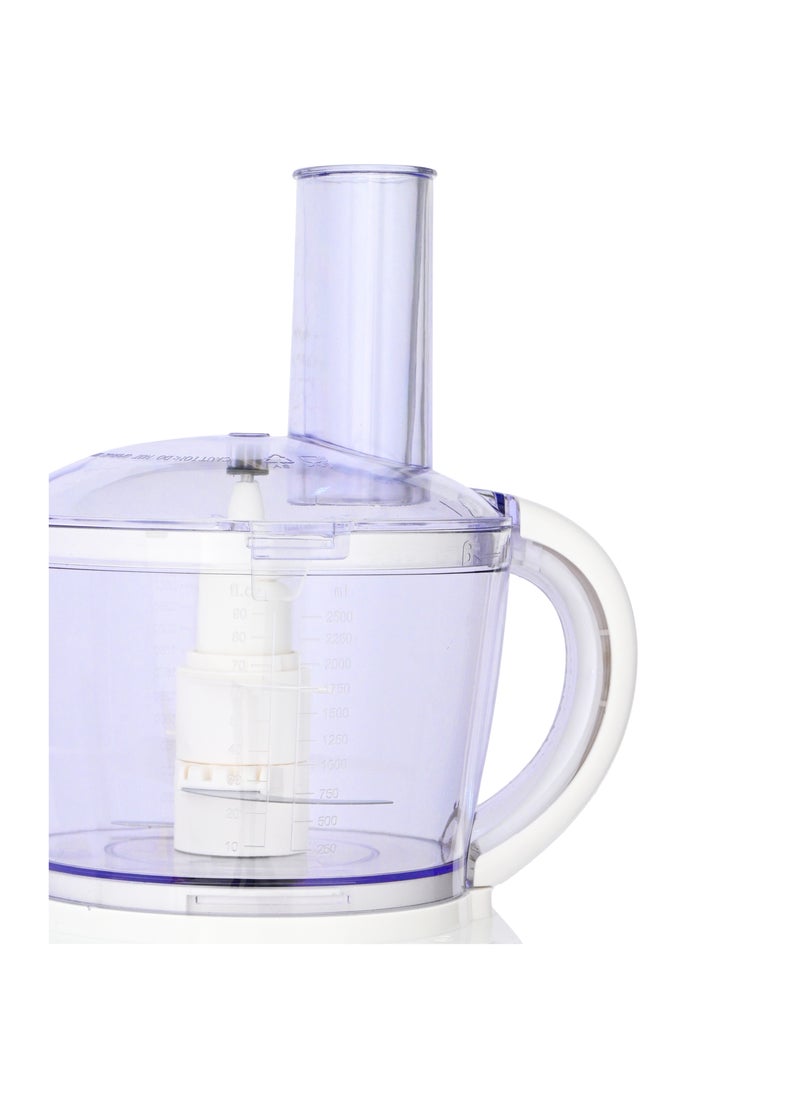 Home Food Processor And Chopper 700 Watt - White  - Image 3