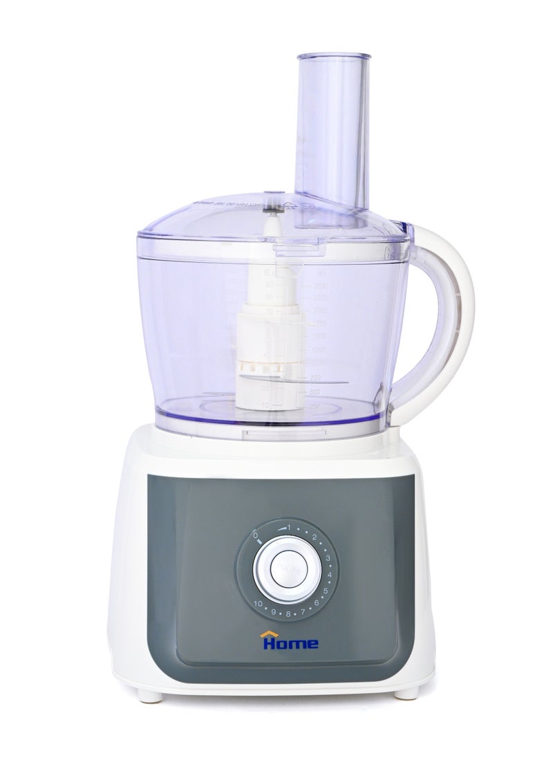 Home Food Processor And Chopper 700 Watt - White  - Image 2