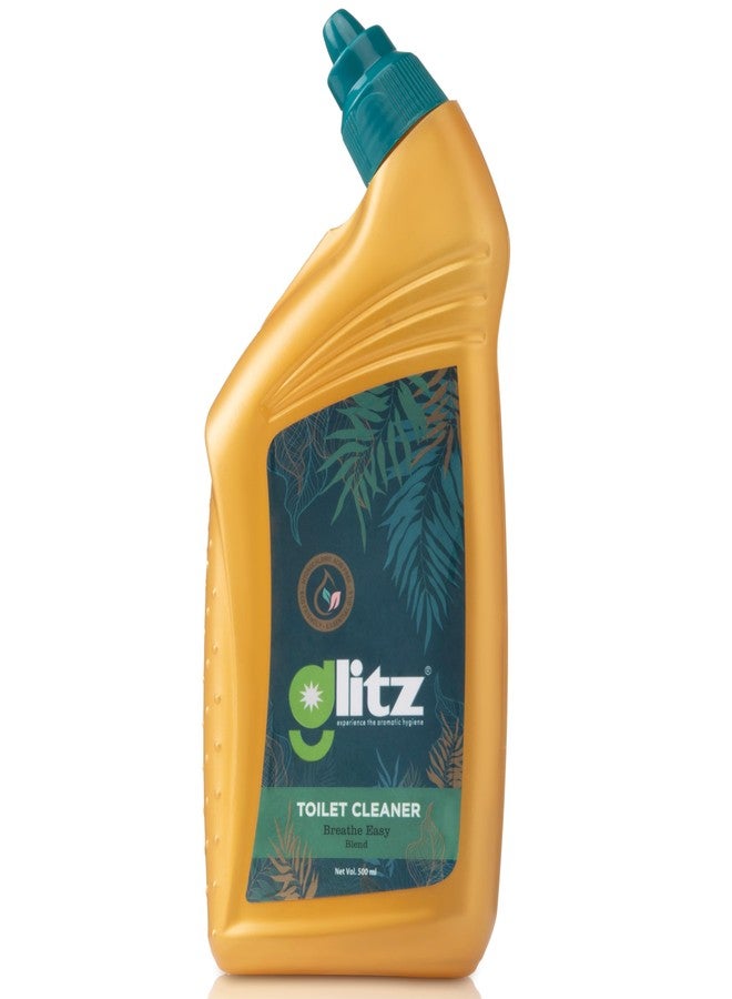 Glitz Toilet Cleaner | Natural Disinfectant | Eco-friendly | Bio-degradable |Breathe Easy Blend of essential oils | 100% Natural Ingredients - Image 1