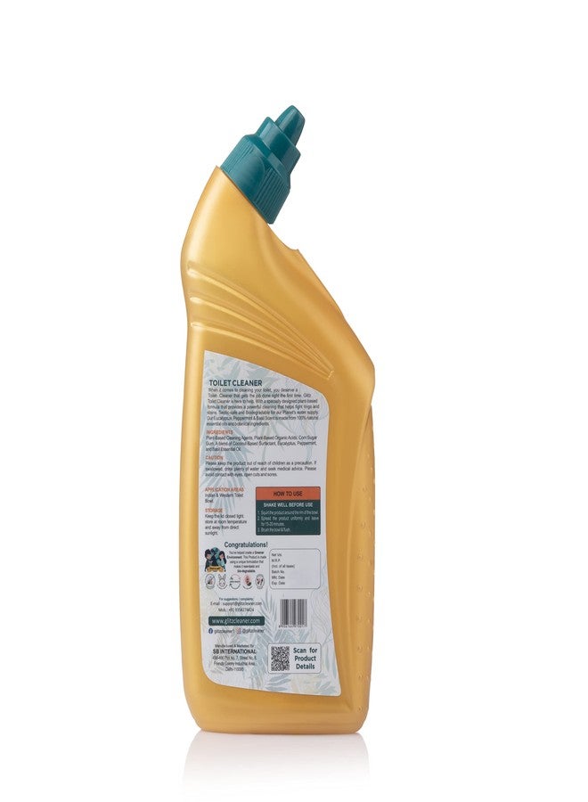 Glitz Toilet Cleaner | Natural Disinfectant | Eco-friendly | Bio-degradable |Breathe Easy Blend of essential oils | 100% Natural Ingredients - Image 4