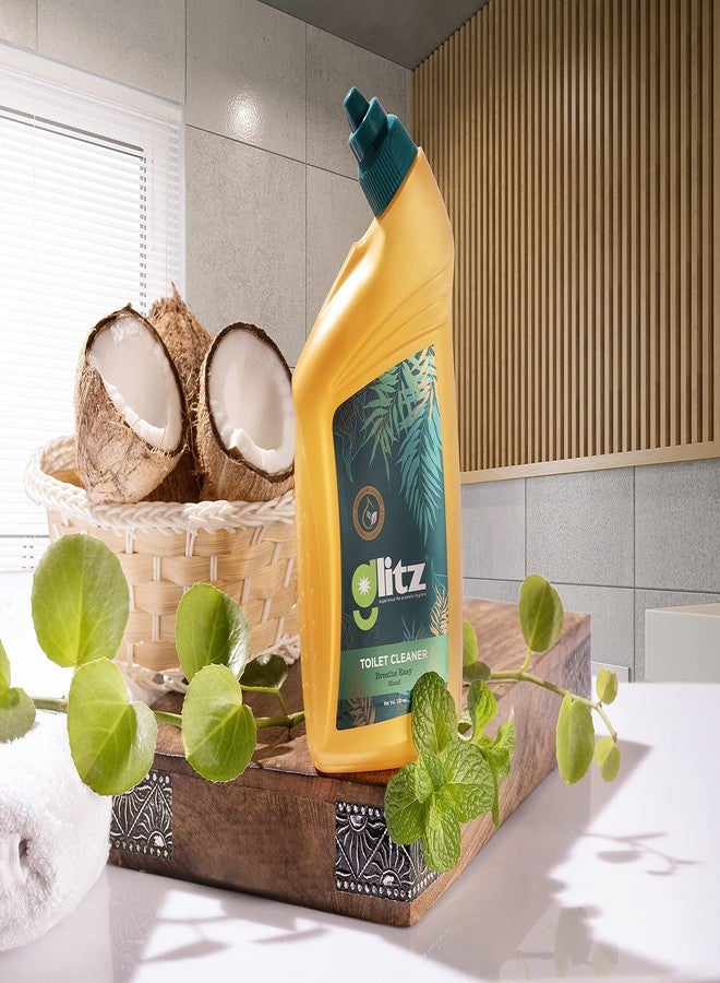 Glitz Toilet Cleaner | Natural Disinfectant | Eco-friendly | Bio-degradable |Breathe Easy Blend of essential oils | 100% Natural Ingredients - Image 2