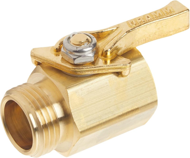 Dramm Heavy-Duty Brass Shut-Off Valve, Single - Image 3