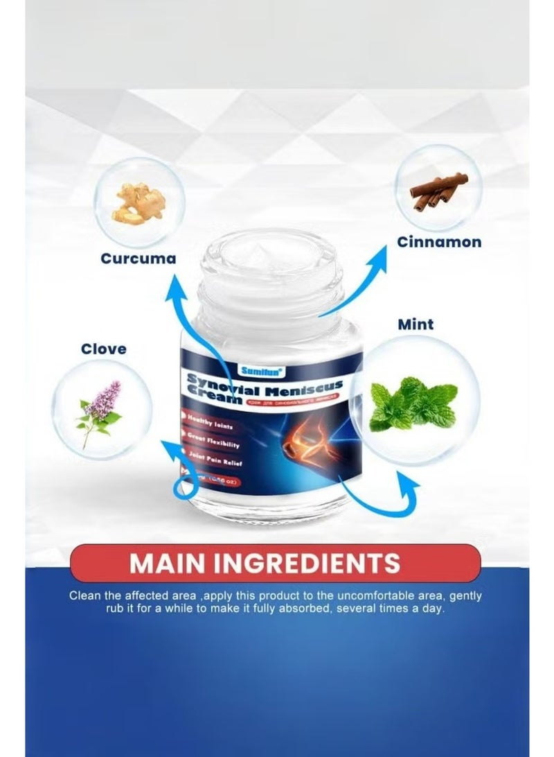 سوميفون مرهم سريع الامتصاص لتخفيف آلام الركبة – تركيبة عشبية لإصلاح الغضروف الهلالي وراحة المفاصل - Image 4
