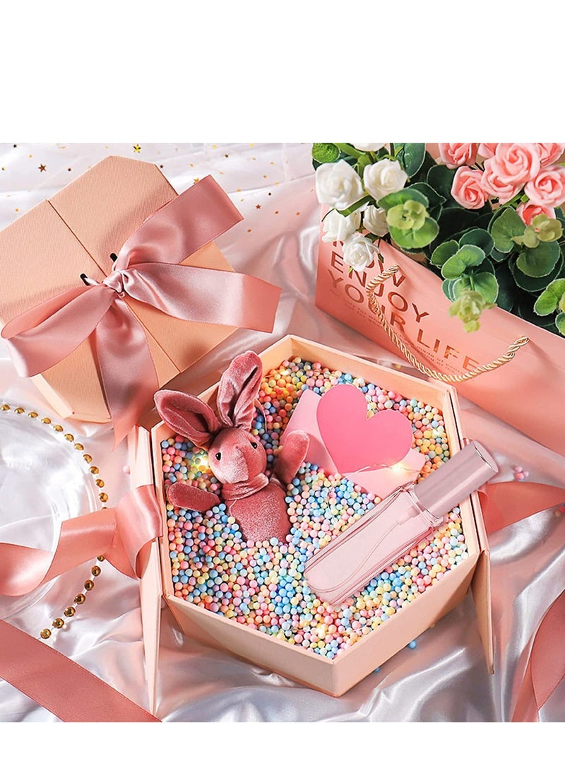 Barakah زجاجات رذاذ، 5 قطع 20 مل ذهبية وردية، رذاذ دقيق، بخاخ محمول للسفر، حاوية فارغة قابلة لإعادة التعبئة للعطور، منتجات التنظيف، الزيوت الأساسية - Image 4