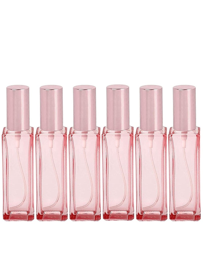 Barakah زجاجات رذاذ، 5 قطع 20 مل ذهبية وردية، رذاذ دقيق، بخاخ محمول للسفر، حاوية فارغة قابلة لإعادة التعبئة للعطور، منتجات التنظيف، الزيوت الأساسية - Image 1